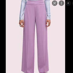 Kate Spade wide leg purple pant - Size 10